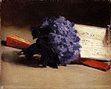 Bouquet Of Violets by Eduard Manet